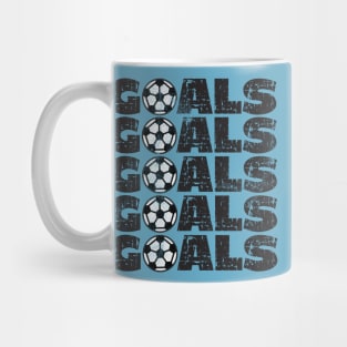 Goals,Just a Girl Who Loves Soccer, A Girl With Goals, Soccer Girl Mug